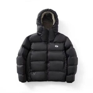 Couple's Premium Puffer Jacket - Thickened Hooded Winter Coat With 3D Embroidery, Luxury Streetwear - Herrenbekleidung