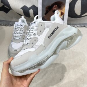 Ins Super Hot Shoes Female Couple Trendy Putian Paris Air Cushion Daddy Men S Thick Bottom Inner Heightening Sneakers - Sc...
