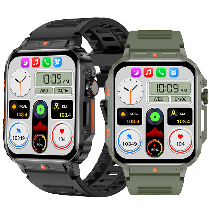 L81 Smart Watch Bluetooth Talk Heart Rate Blood Pressure Sleep Health Monitoring Exercise Meter Step Outdoor Three Prevent...