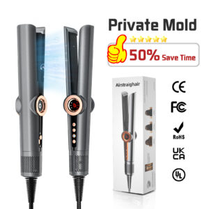 Professional Ionic Hair Straightener – Fast Blow-Dry & Wet-to-Dry Styling, 2-in-1 Flat Iron With 60% Quicker Heat-Up, Anti...