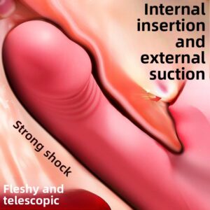 Vibrating Female Sex Toys Silent Masturbator Massager Fully Automatic Adult Telescopic Toy Dildo - Erwachsenenspielzeug