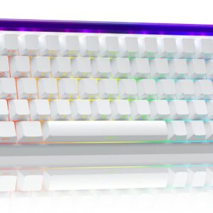 AULA Hero 68 Gaming Keyboard, Mechanical, Hall Effect Magnetic Switch, 0.01 Mm Adjustable Actuation, Rapid Trigger, 8K Pol...