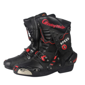 Cycling tribe motorcycle riding shoes racing boots men anti fall off road motorcycle boots motorcycle shoes - Tragbare Audio