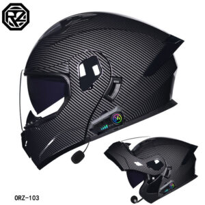 Motorcycle Accessories & Parts flip up helmet double lens helmet men and women Bluetooth full helmet half helmet four seas...