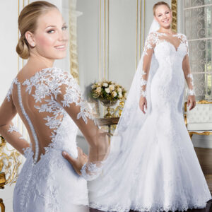 Women's wedding new style modern noble banquet fashionable white evening dress for women slim and sexy - Damenbekleidung