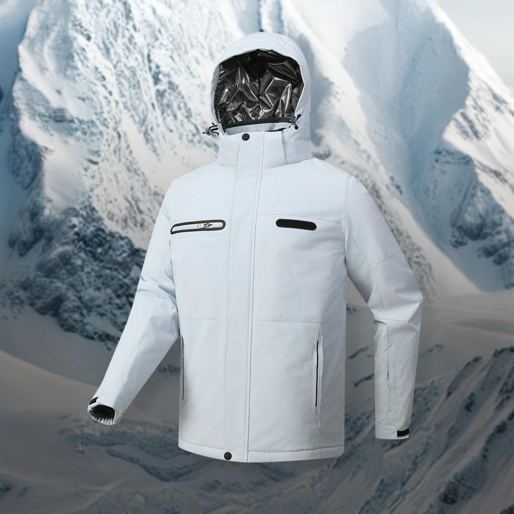 Unisex Waterproof Ski Jacket – Windproof & Thermal Insulated For Snowboarding & Winter Sports - Herrenbekleidung
