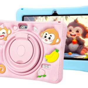 Children's tablet, 7-inch, secure eye screen, WiFi, dual cameras, games, parental control application - Computer-Komponenten