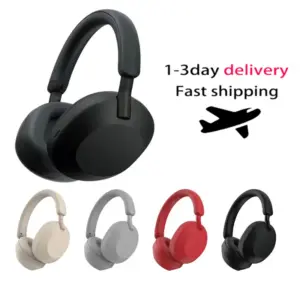 headphones Headphone WH-1000XM5 Wireless Headphones With Mic Phone-Call Headset Sports Bluetooth Earphones - Computer