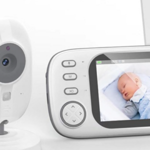 Mother & Kids 3.5 Inch Baby Monitor Real Time Video Care Baby Monitor Upgraded Camera - Kinderkleidung | Technik & Gadgets