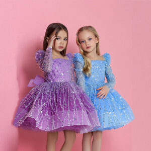 Kid's Clothing Children's Dress Princess Dress 2024 New Little Girl Sequined First Birthday Tutu Skirt - Kinderkleidung