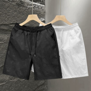 Plus Size Men's Summer Lightweight Shorts Loose Fit Beach Pants Trendy Thin Clothing For Men - Herrenbekleidung