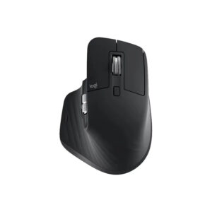 Logitech MX Master 3s Wireless Bluetooth Mouse Ergonomic Office Silent Mouse High-end Pearl White With Wireless Receiver -...