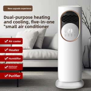 5A Dual-Use And Heating Air Conditioner Household Vertical Heater Bladeless Fan Refrigeration Water Cooling - Kochen