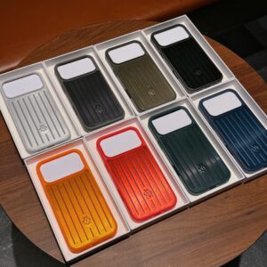 NeoGear Simple Solid Color Luggage Phone Case Compatible With 17/16 PMAX Personalized Full Coverage IPhone 15P - Computer