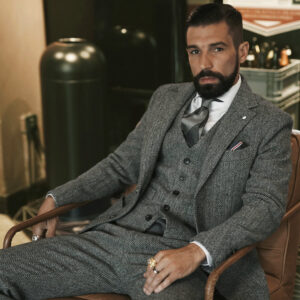 Men's Clothing suit three piece suit groom best man wedding banquet cross border suit gentleman foreign trade dedicated el...