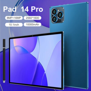 New Pad 14 Pro Tablet Android 16G+512G 10.1 Inch New Tablette 5G Dual SIM Card Or WIFI Google Play PC Tablet Kids For - Co...