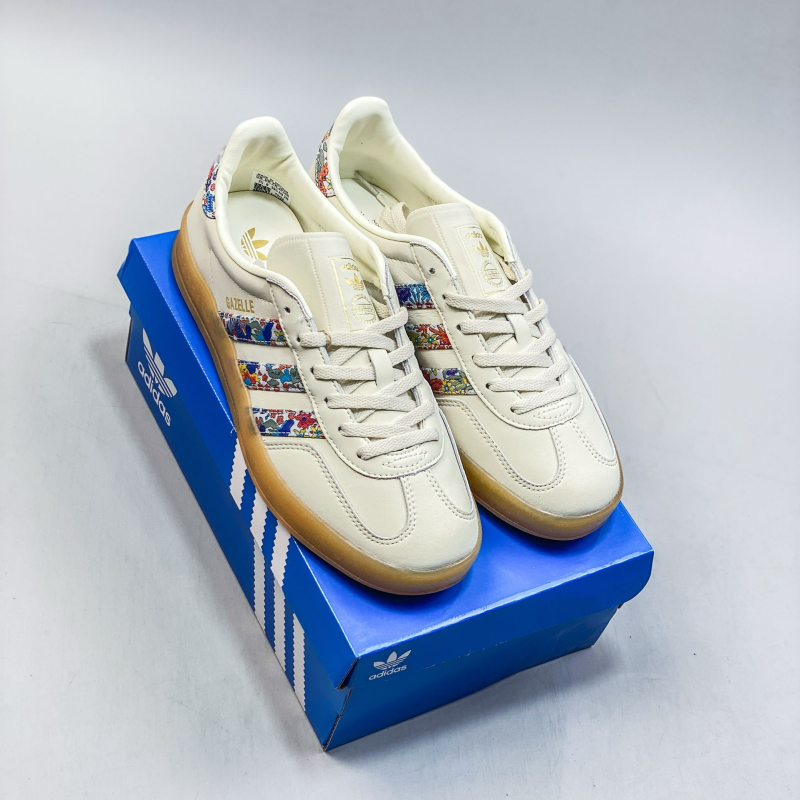 Don't Miss It! Adidas Originals Gazelle Indoor Retro Clover Anti Slip Transparent Rubber Board Shoes Classic Sports Shoes ...