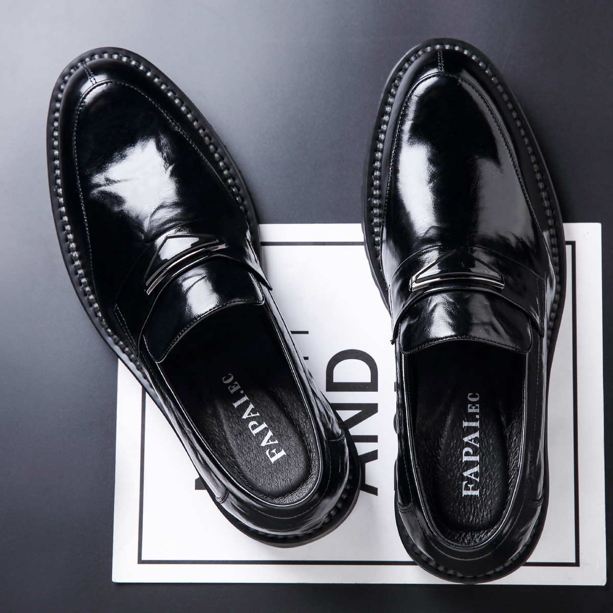 Spring Loafer Business Leather Shoes Mens Fashion Casual Dress Shoes Classic Formal Oxford Shoes For Men Elegantes Gents S...