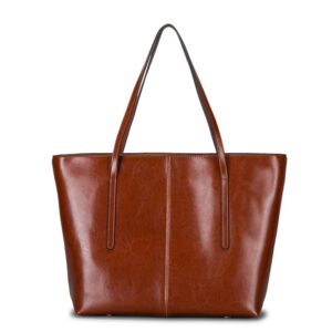 Women's Fashion Shoulder Bag Commuter Tote Bag Cowhide Carry-on Large Capacity Women's Bag - Taschen | Technik & Gadgets