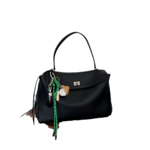 THE Rodeo tote bag, high-end lazy relaxed, minimalist and large capacity cowhide commuting handbag, crossbody shoulder bag...