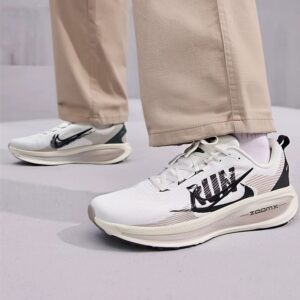 Nike Air Zoom Vomero 18 'Run Pack Summit White' Sneakers, Model IB5726-100, Color: White / Photon Dust / Summit White / Wh...