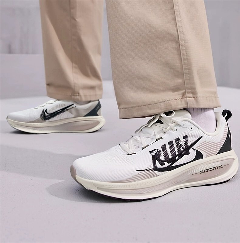 Nike Air Zoom Vomero 18 'Run Pack Summit White' Sneakers, Model IB5726-100, Color: White / Photon Dust / Summit White / Wh...