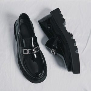 New Fashion Genuine Leather Tassel Business Casual Loafer Shoes For Men Black Business Formal Leather Shoes For Daily Offi...