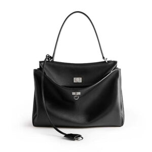 ​​Premium Genuine Leather Tote Bag For Women - Spacious Rodeo Style Handbag With Detachable Shoulder Strap, Multiple Pocke...
