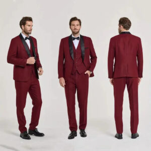 Men's Clothing New Grooms Men Men Wedding Suits Shawl Lapel Groom Tuxedos - Herrenbekleidung | Technik & Gadgets