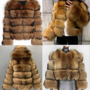 Women's Clothing Best-selling Fur Jackets Imitation Raccoon Fur Splicing Women's Artificial Fur - Damenbekleidung