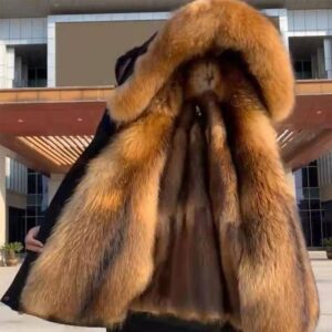 Men's clothing mink inner coat fur coat medium length pie overcome removable men's style - Herrenbekleidung