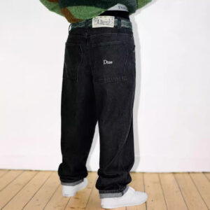 In Stock Street Skateboard Dime Baggy Straight Loose Casual Denim Pants Washed Jeans For Men - Herrenbekleidung