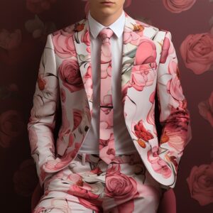 Men's Clothing 3D digital printing suit cos party stage nightclub shiny cool performance suit - Herrenbekleidung