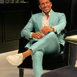 Men's Mint Green Business Casual Suit Men's Two-piece Groomsman Suit Wedding Banquet Suit - Herrenbekleidung