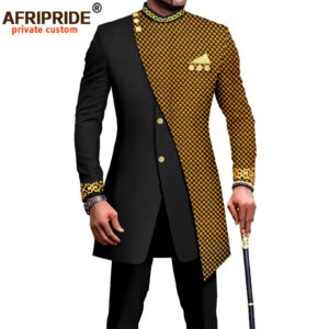 Men's clothing African men slim two piece set - Herrenbekleidung | Technik & Gadgets