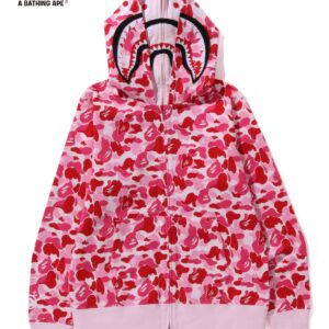A BATHING APE ABC Camo Shark Full Zipper Double Layer Hoodie High Quality Pure Cotton Version SHARK FULL ZIP HOODIE MENS A...