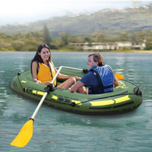Outdoor Kayak Multi Person Inflatable Boat 2 Person Speedboat Thick Wear Resistant Bottom Fishing Boat Portable Pvc Kayak ...