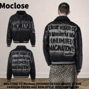 Men's Clothing Autumn And Winter Outdoor Letter Hot Diamond Casual Loose Men's And Women's Cotton Thick Warm Jacket - Her...