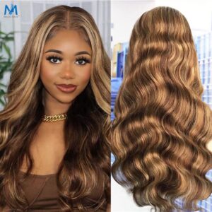 13*4 Lace 4/27# Front Body Wave Human Hair Wigs BOB Hair Wigs For Women Daily Use - Haircare Products | Technik & Gadgets