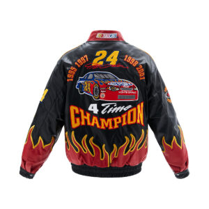 Men's Clothing high street fashion vintage retro letter LOGO racing embroidery unisex motorcycle jacket - Herrenbekleidung