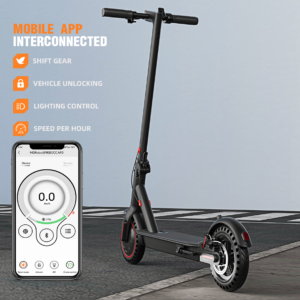Electric Scooter 350W 30km/h APP Smart Control Scooter 8.5inch Tire Folding Electric Scooter 22miles Max Range For Adult -...