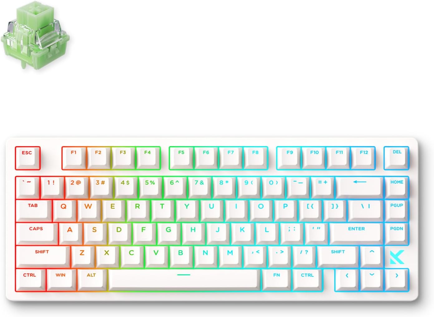 Jet 75 75% Quick Trigger Keyboard, Hall Effect Terrain Gaming Keyboard, Wired RGB Custom Mechanical Keyboard With Magnetic...