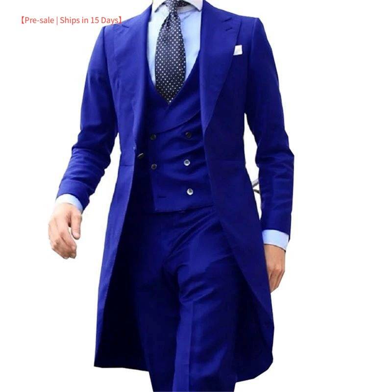 Men's Clothing【Pre-sale | Ships In 15 Days】 Men's Suits, Business Casual Suits, Men's Three Piece Suits, Groomsmen, Weddin...