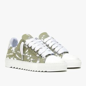 Top Quality NUMERIS Canvas Shoes, Casual Hand Painted Men's Shoes With Serrated Sole, Non Slip Thick Sole, Flat Shoes. - S...