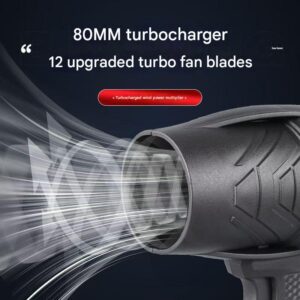 New Lithium Battery Storm Machine High Power Turbo Violent Fan Wireless Household Electric Industrial Hair Dryer - Kochen