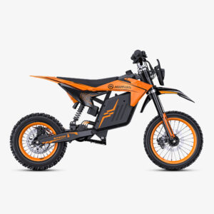 Hillmiles MilePop 1 E-Motorcycles 48V 25Ah Battery 3000W Motor 72km Range Full Suspension 14"+12"Professional Off-Road Tir...