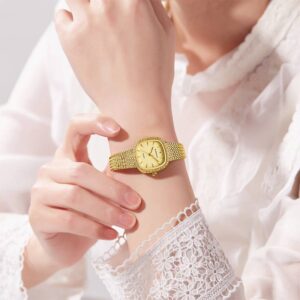 ROERDUM Golden Wheat Field Collection - Luxury Gold Dial Women's Watch - Herrenschmuck | Technik & Gadgets