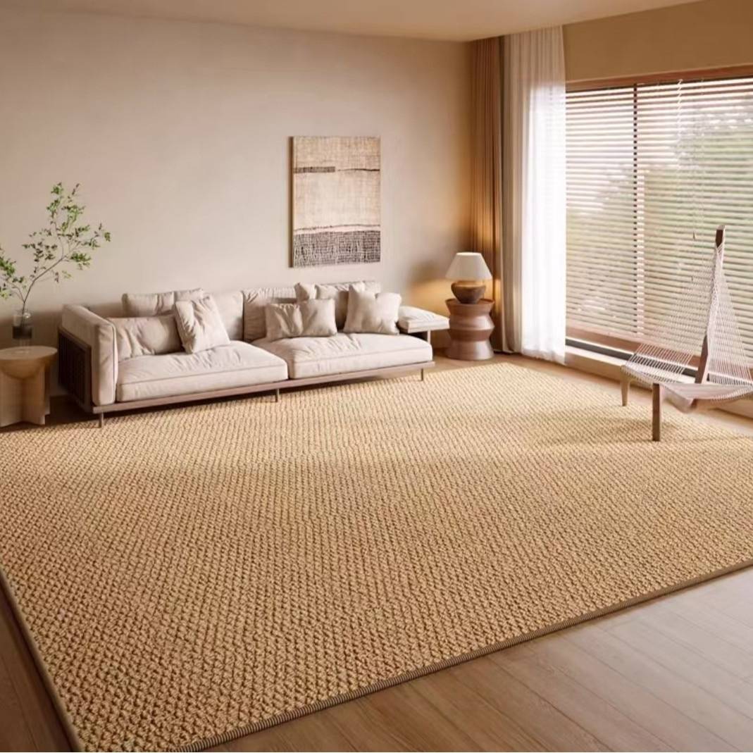 Sisal-Like Rug - Scratch-Resistant Floor Mat For Living Room Bedroom & Photo Studio Natural-Looking Jute Texture Non-Slip...