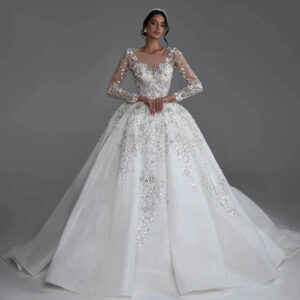 Women's Clothing Wedding Dress Summer New Bride One Shoulder Fashionable Sexy Slim Lace Wedding Dress Trailing Large Size ...