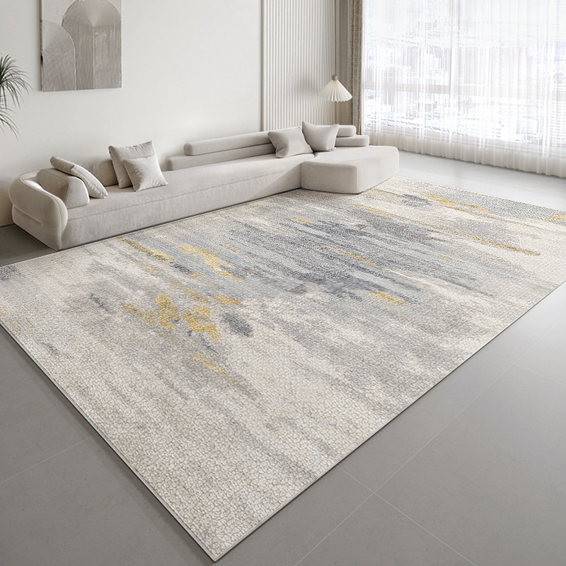 Unisex Carpet living room light luxury high end sofa floor mat home non slip coffee table carpet room bedroom full bedside...